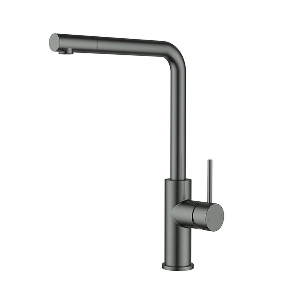 Otus Slimline ss Pull-Out Sink Mixer In Gun Metal Gun Metal