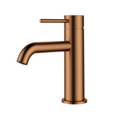 Otus Slimline ss Basin Mixer Brushed Copper Brushed Copper