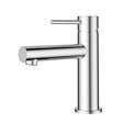 Otus Slimline SS304  Basin Mixer Straight Spout Chrome Chrome