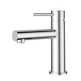 Otus Slimline SS304  Basin Mixer Straight Spout Chrome Chrome