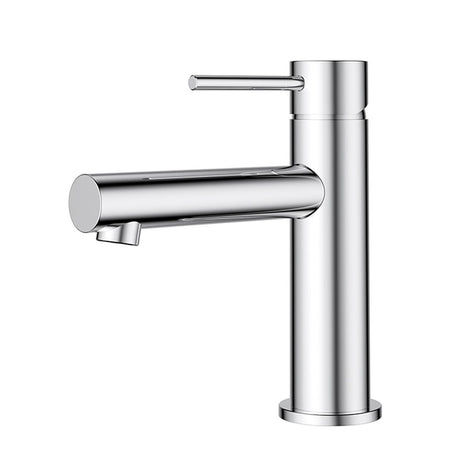 Otus Slimline SS304  Basin Mixer Straight Spout Chrome Chrome