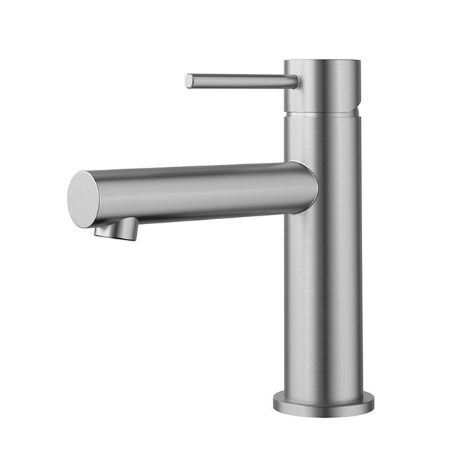 Otus Slimline SS304  Basin Mixer Straight Spout Stainless Steel Stainless Steel