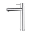 Otus Slimline SS304  Basin Mixer High Rise Straight Spout Chrome Chrome