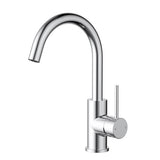 Otus Slimline SS304  Basin Mixer Gooseneck Stainless Steel Stainless Steel