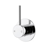 Otus Slimline SS304  Wall Mixer Trim Kit Chrome Chrome