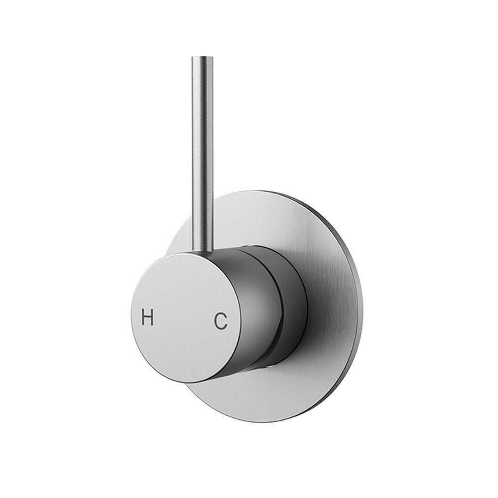 Otus Slimline SS304  Wall Mixer Trim Kit Chrome Chrome