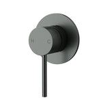 Otus Slimline SS304  Wall Mixer Trim Kit Gunmetal Gun Metal