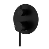 Otus Slimline SS304  Wall Mixer Diverter Trim Kit Matt Black Matt Black