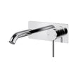 Otus Slimline SS304  Wall Basin Mixer Trim Kit Chrome Chrome