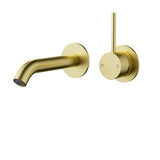 Otus Slimline SS304  Wall Basin Mixer Trim Kit Chrome Chrome