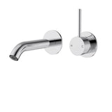 Otus Slimline SS304  Wall Basin Mixer Trim Kit Chrome Chrome