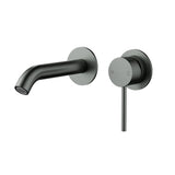 Otus Slimline SS304  Wall Basin Mixer Trim Kit Chrome Chrome