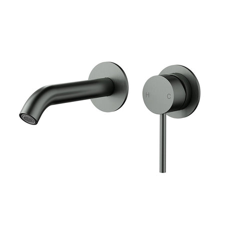 Otus Slimline SS304  Wall Basin Mixer Trim Kit Chrome Chrome