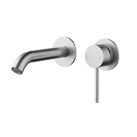 Otus Slimline SS304  Wall Basin Mixer Trim Kit Chrome Chrome