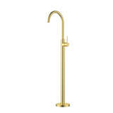 Otus Slimline  Free Standing Bath Mixer Brushed Gold Brushed Gold