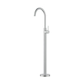 Otus Slimline  Free Standing Bath Mixer Brushed Nickel Brushed Nickel