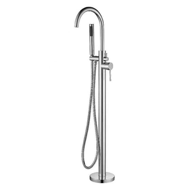 Otus Mixer Freestanding Bath  Chrome Chrome