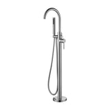 Otus Mixer Freestanding Bath  Brushed Nickel Brushed Nickel