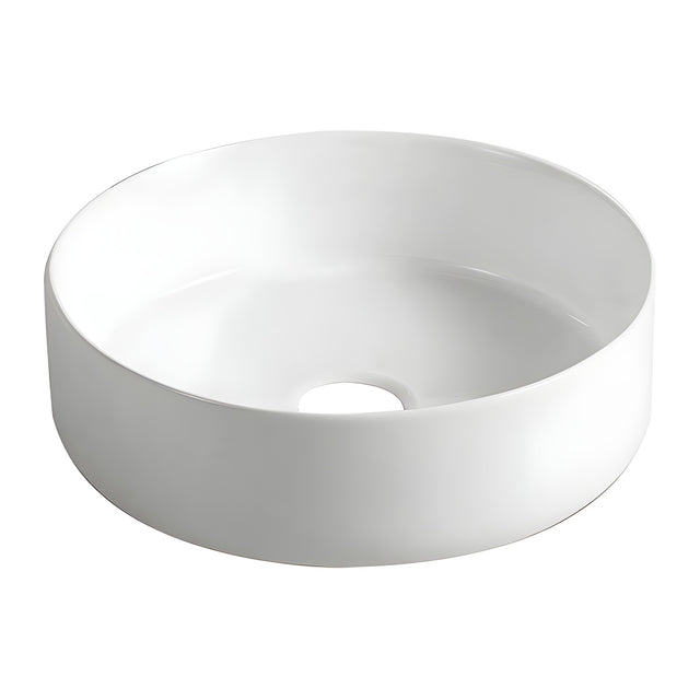 Otus Above Counter White 355mm Chrome