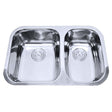 Otus 1 & 1/2 Bowl Undermount Sink   710mm Chrome