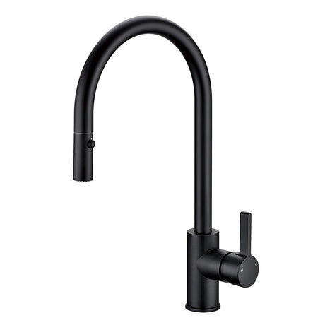 Opus New Pull Out Sink Mixer Matt Black Lead Free Matt Black