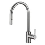 Opus New Pull Out Sink Mixer Brushed Nickel  Lead Free Brushed Nickel