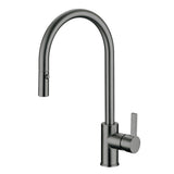 Otus New Pull Out Sink Mixer Gun Metal Lead Free Gun Metal