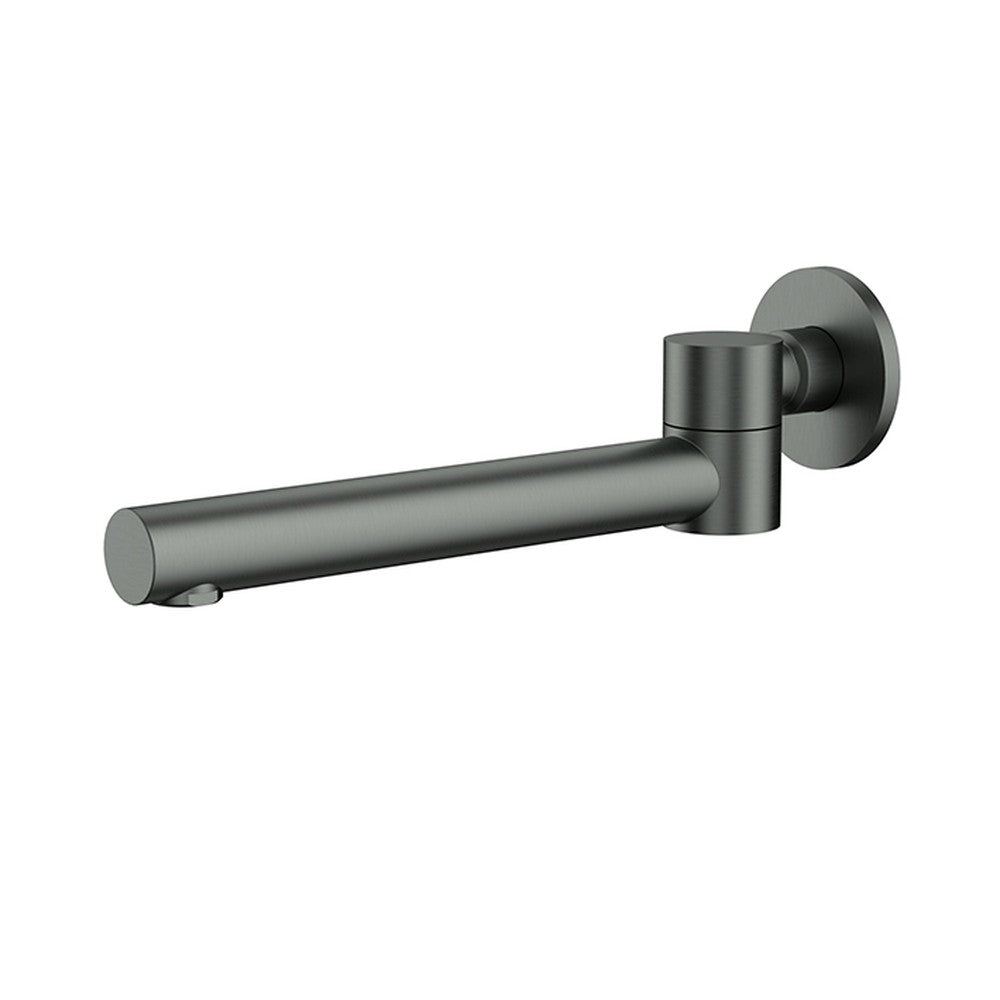 Otus Swivel Bath Spout Gun Metal Lead Free Gun Metal