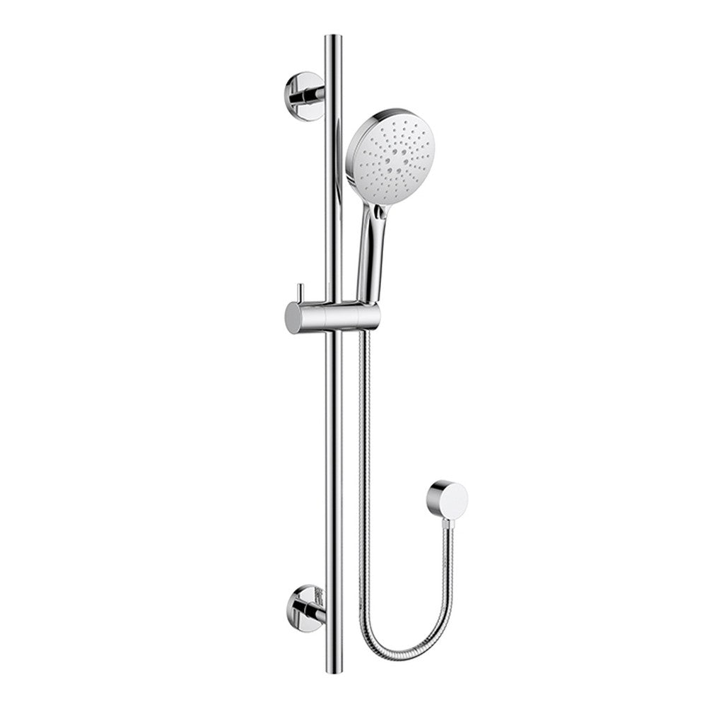 Otus Slimline Sliding Shower Set Chrome