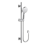 Otus Slimline Sliding Shower Set Chrome