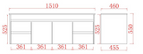Polar Wall-Hung PVC Vanity P154WH — detail 6