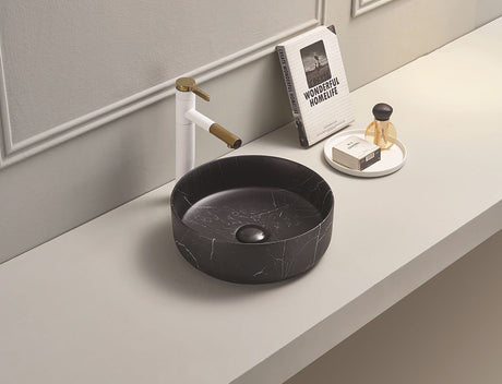 PA3535MBM Above Counter Fine Ceramic Basin(Round: 346*346*114mm)