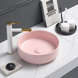 PA3535MP Above Counter Fine Ceramic Basin(Round: 355*355*120mm)