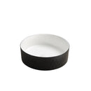 Matt Black and White Fine Ceramic Basin 3636BW
