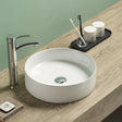 PA3911 Ultra Slim Gloss White Fine Ceramic Basin(Round: 394*394*115mm)