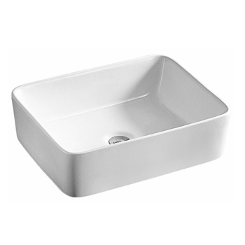 PA4030 Gloss White Above Counter Basin(Rectangle: 400*300*130mm)