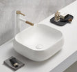 PA4540MW Above Counter Basin Matt White Fine Ceramic(Square: 450*400*145mm)