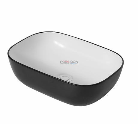 PA4632BW Above Counter Fine Ceramic Basin(Rectangle: 460*320*135mm)