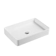 PA6140 Ultra Slim Fine Ceramic Above Counter Basin(Rectangle: 605*405*115mm)
