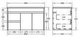 Polar Wall-Hung PVC Vanity P94LWH — detail 4