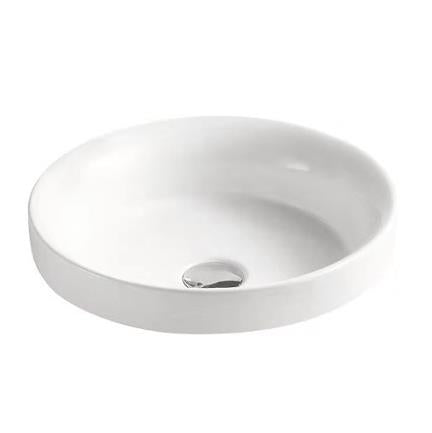PI4040 Gloss White – Inserted, Semi Recess Basin(Round: 400*400*110mm) — detail 2