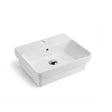 PI5040-TH Insert Basin Gloss White Fine Ceramic(Rectangle: 495*400*150mm)