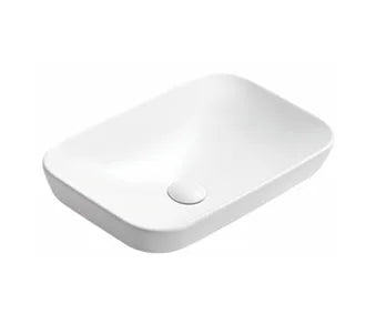 EPS-I 5134MW Matte White Ceramic Basin(Rectangle: 515*340*155mm)