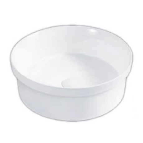 PIS3636 Gloss White Fine Ceramic – Insert Basin(Round: 360*360*120mm)