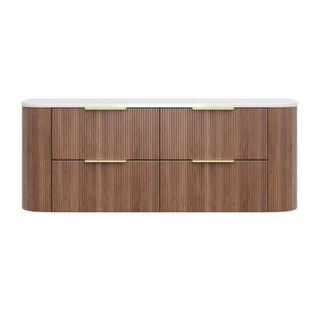 Vito Artis-D Wall-Hung PVC Curved Vanity with Soft-Close Drawers 600/750/900/1200/1500 — detail 18