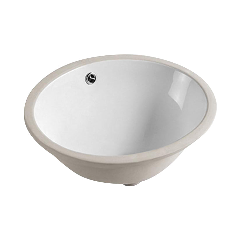 PU3434 Gloss White – Under Counter Basin(Round: 340*340*190mm) — detail 2