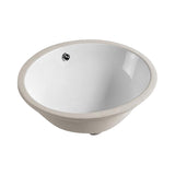 PU3434 Gloss White – Under Counter Basin(Round: 340*340*190mm) — detail 2