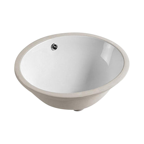 PU3434 Gloss White – Under Counter Basin(Round: 340*340*190mm)