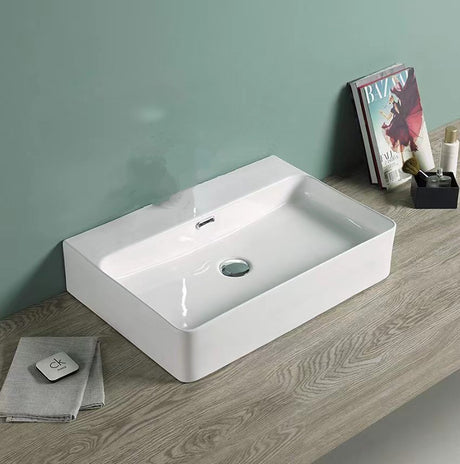 PW6042NTH Wall Hung / Above Counter Basin(Rectangle: 600*420*120mm)