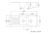 Quartz Top-mount Kitchen Sink 1160*500*216mm (QZ11650DD-MB) — detail 3